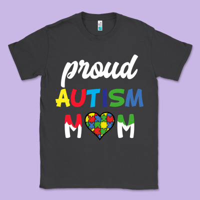 Proud Autism Mom Mothers Day Gift Autism Awareness Classic Tee Designed By Cowhidedigitalart