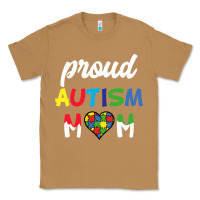 Toasted Coconut Proud Autism Mom Mothers Day Gift Autism Awareness Classic Tee - CowhideDigitalArt