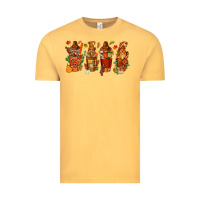 Vintage Mustard thanksgiving coffee cups with gnomes bbs Vintage Tee - BundleAndBundleShop