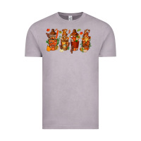 Thanksgiving Coffee Cups With Gnomes Bbs Vintage Tee | Teevron