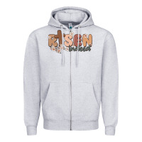 Heather Grey risen indeed Zipper Hoodie - MaliasSmallBusiness