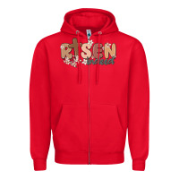 Red risen indeed Zipper Hoodie - MaliasSmallBusiness