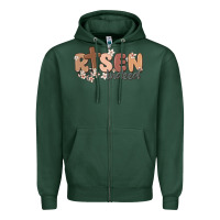 Sports Green risen indeed Zipper Hoodie - MaliasSmallBusiness