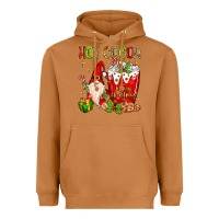 Meerkat Christmas gnome hot cocoa Heavyweight Hoodie - MaliasSmallBusiness