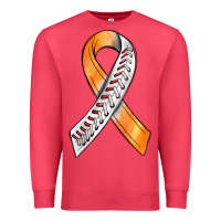Cardinal Kidney Cancer Ribbon Baseball Premium Sweatshirt - BundleAndBundleShop