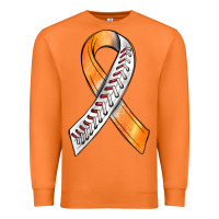 Carrot Kidney Cancer Ribbon Baseball Premium Sweatshirt - BundleAndBundleShop