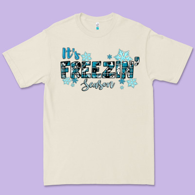 It's Freezin Season Winter Premium Tee Designed By Ranaportraitstore
