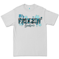 Dove Grey It's Freezin Season Winter Premium Tee - RanaPortraitStore
