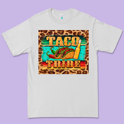 Taco Tribe Premium Tee Designed By Barkaloodesign