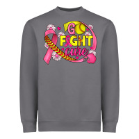 Storm breast cancer go fight cure softball Heavyweight Sweatshirt - JahusDesignShop
