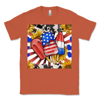 Copper patriotic popsicles and sunflowers Classic Tee - BundleAndBundleShop