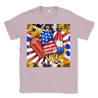 Lilac patriotic popsicles and sunflowers Classic Tee - BundleAndBundleShop