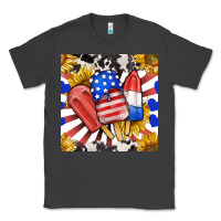 Smoke patriotic popsicles and sunflowers Classic Tee - BundleAndBundleShop