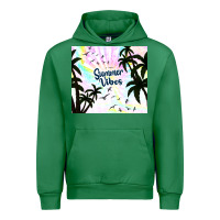 Emerald summer vibes with birds Urban Hoodie - TumblerDesignByShophia