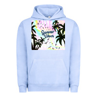 Pigment Grape Ice summer vibes with birds Urban Hoodie - TumblerDesignByShophia