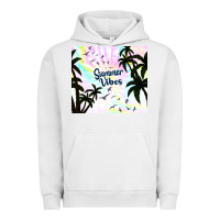 Pigment Lunar Rock summer vibes with birds Urban Hoodie - TumblerDesignByShophia