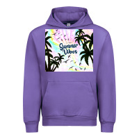 Tulip summer vibes with birds Urban Hoodie - TumblerDesignByShophia
