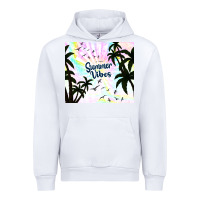 White summer vibes with birds Urban Hoodie - TumblerDesignByShophia