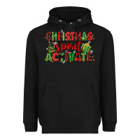 Black christmas spirit activate Heavyweight Hoodie - MaliasSmallBusiness