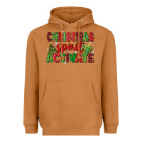 Meerkat christmas spirit activate Heavyweight Hoodie - MaliasSmallBusiness