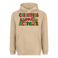 Mushroom christmas spirit activate Heavyweight Hoodie - MaliasSmallBusiness