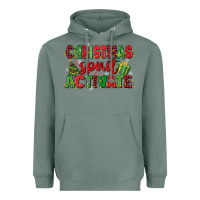 Sage christmas spirit activate Heavyweight Hoodie - MaliasSmallBusiness