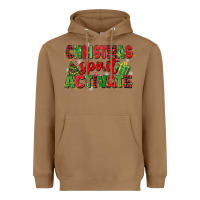 Toasted Coconut christmas spirit activate Heavyweight Hoodie - MaliasSmallBusiness