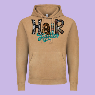 Hair Hustler Vintage Hoodie Designed By Sublimationcraftshop