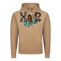 Vintage Coffee hair hustler Vintage Hoodie - SublimationCraftShop