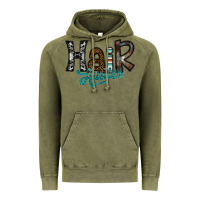 Vintage Olive hair hustler Vintage Hoodie - SublimationCraftShop