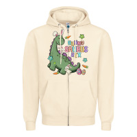 Sandshell bunny saurus rex Zipper Hoodie - MaliasSmallBusiness