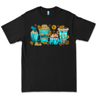 Black truck coffee cups Premium Tee - texasbilliewilder