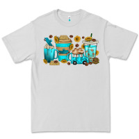 Dove Grey truck coffee cups Premium Tee - texasbilliewilder