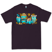 Plum truck coffee cups Premium Tee - texasbilliewilder