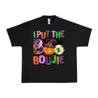 Black Hallowen Boo Urban Heavy Tee - AdoDesignShop