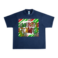 Navy merry texmas  christmas Urban Heavy Tee - AdoDesignShop