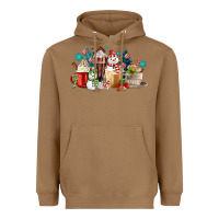 Toasted Coconut christmas coffee Heavyweight Hoodie - MaliasSmallBusiness