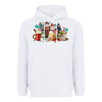 White christmas coffee Heavyweight Hoodie - MaliasSmallBusiness