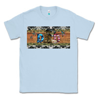 Dusty Blue soldier dad license  plate Classic Tee - Artiststas