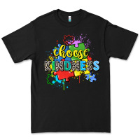 Black choose kindness Premium Tee - Zillion Design Studio