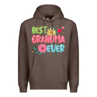 Coffee best grandma ever Premium Hoodie - JahusDesignShop
