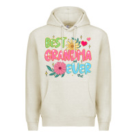 Oatmeal Heather best grandma ever Premium Hoodie - JahusDesignShop