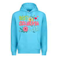 Ocean Blue best grandma ever Premium Hoodie - JahusDesignShop