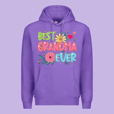 Best Grandma Ever Premium Hoodie Designed By Jahusdesignshop