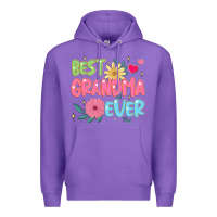 Purple best grandma ever Premium Hoodie - JahusDesignShop