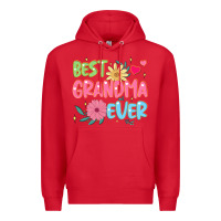 Red best grandma ever Premium Hoodie - JahusDesignShop