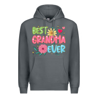 Rock best grandma ever Premium Hoodie - JahusDesignShop