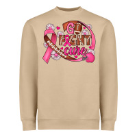 Mushroom breast cancer go fight cure football Heavyweight Sweatshirt - JahusDesignShop