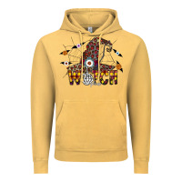 Vintage Mustard Witch Please Vintage Hoodie - CowhideDigitalArt