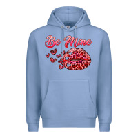 Colony Blue be mine kiss Premium Hoodie - RanaPortraitStore